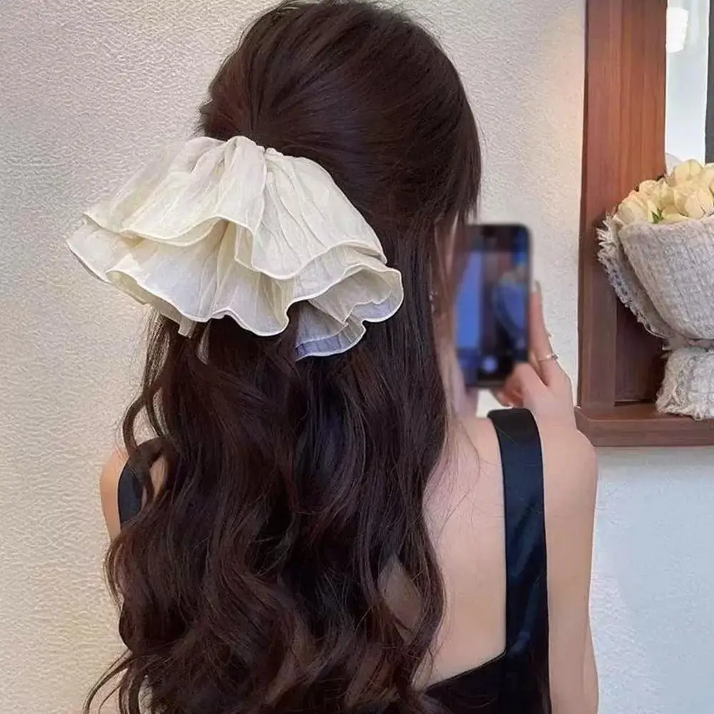 Retro Oversized Bow Hair Clip - Extra Wide Pleated Headband with High Stretch, Colon-Style Hair Accessories for Women W0B3
Retro Oversized Bow Hair Clip - Extra Wide Pleated Headband with High Stretch, Colon-Style Hair Accessories for Women W0B3