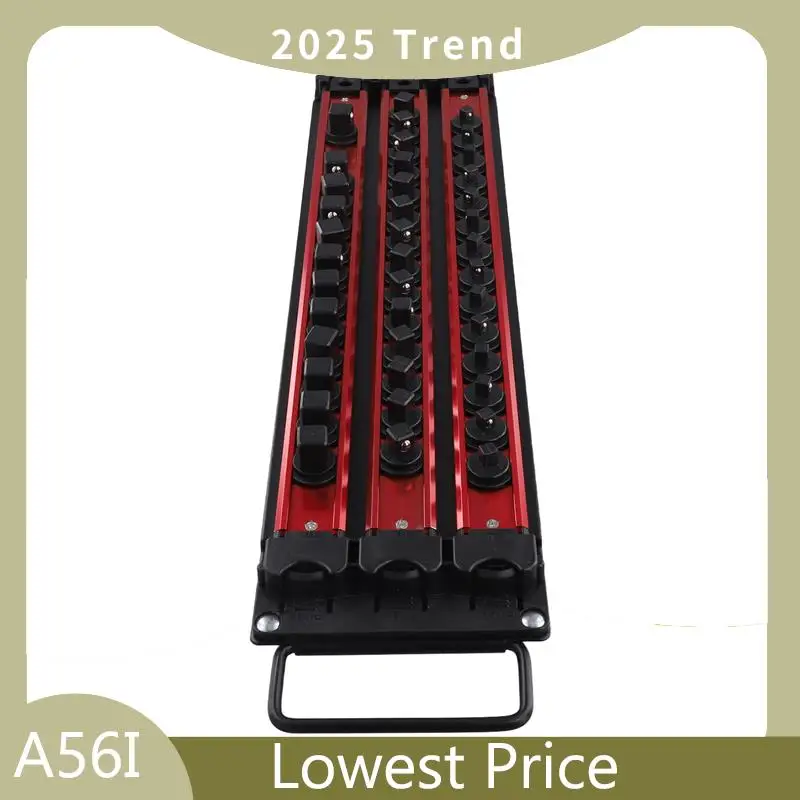 ABDD Household Electrician Metal Socket Storage Rack With Magnetic Strip For Screwdriver Heads
ABDD Household Electrician Metal Socket Storage Rack With Magnetic Strip For Screwdriver Heads
