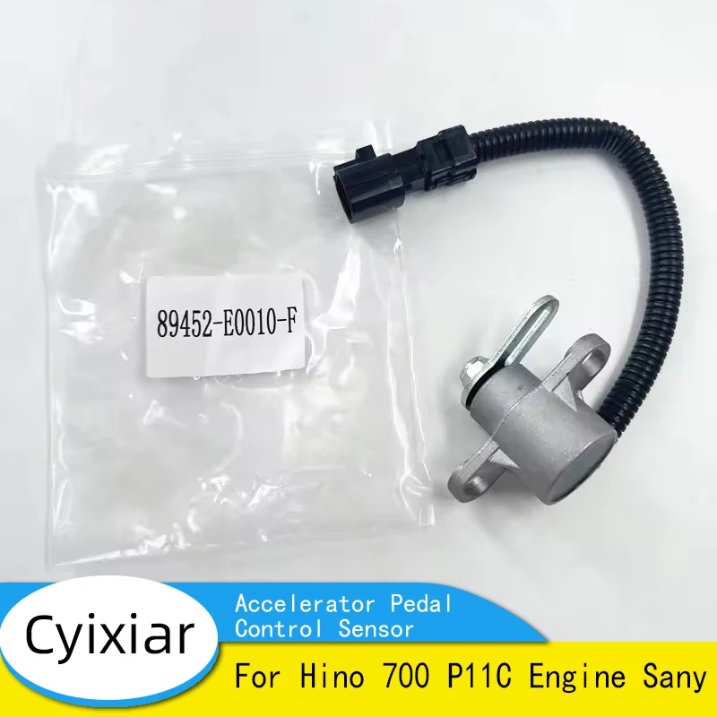 Electronic Accelerator Pedal Control Sensor For Hino 700 P11C Engine Sany Car Accessories 89452-E0010 89452E0010
Electronic Accelerator Pedal Control Sensor For Hino 700 P11C Engine Sany Car Accessories 89452-E0010 89452E0010