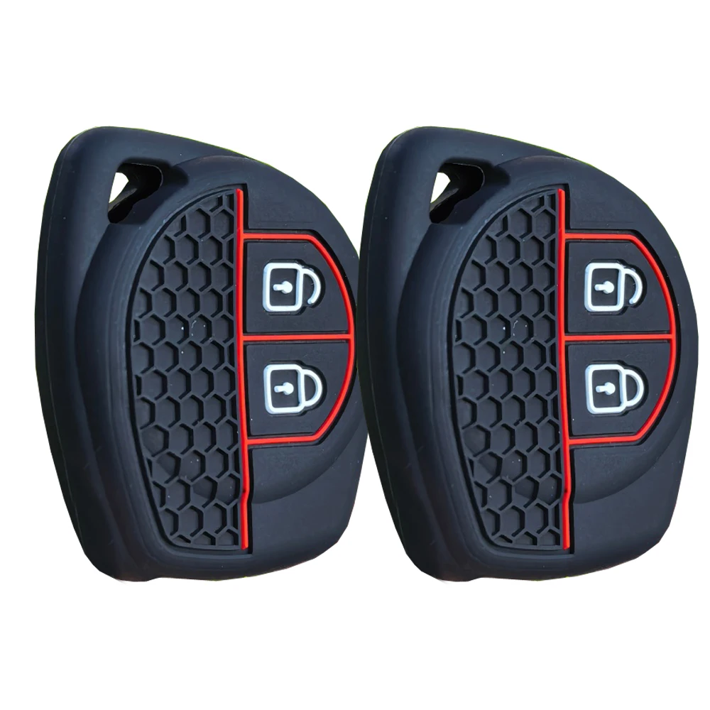 2 Button Silicone Car Remote Key Cover Case For Suzuki Swift Ignis Vitara Liana Ciaz Baleno Car Key Fob Case Cover Shell Decor
2 Button Silicone Car Remote Key Cover Case For Suzuki Swift Ignis Vitara Liana Ciaz Baleno Car Key Fob Case Cover Shell Decor