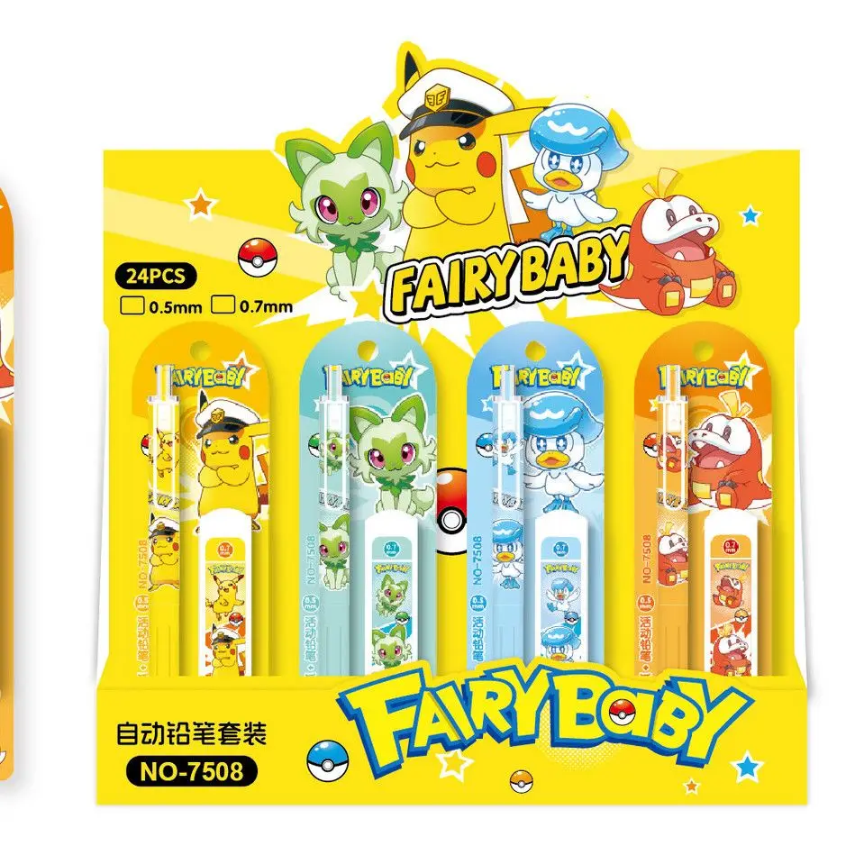 Pokémon Mechanical Pencil 0.5 Set Cartoon Cute High Appearance Elementary School Kindergarten Pen Birthday Gift Small Gift
Pokémon Mechanical Pencil 0.5 Set Cartoon Cute High Appearance Elementary School Kindergarten Pen Birthday Gift Small Gift