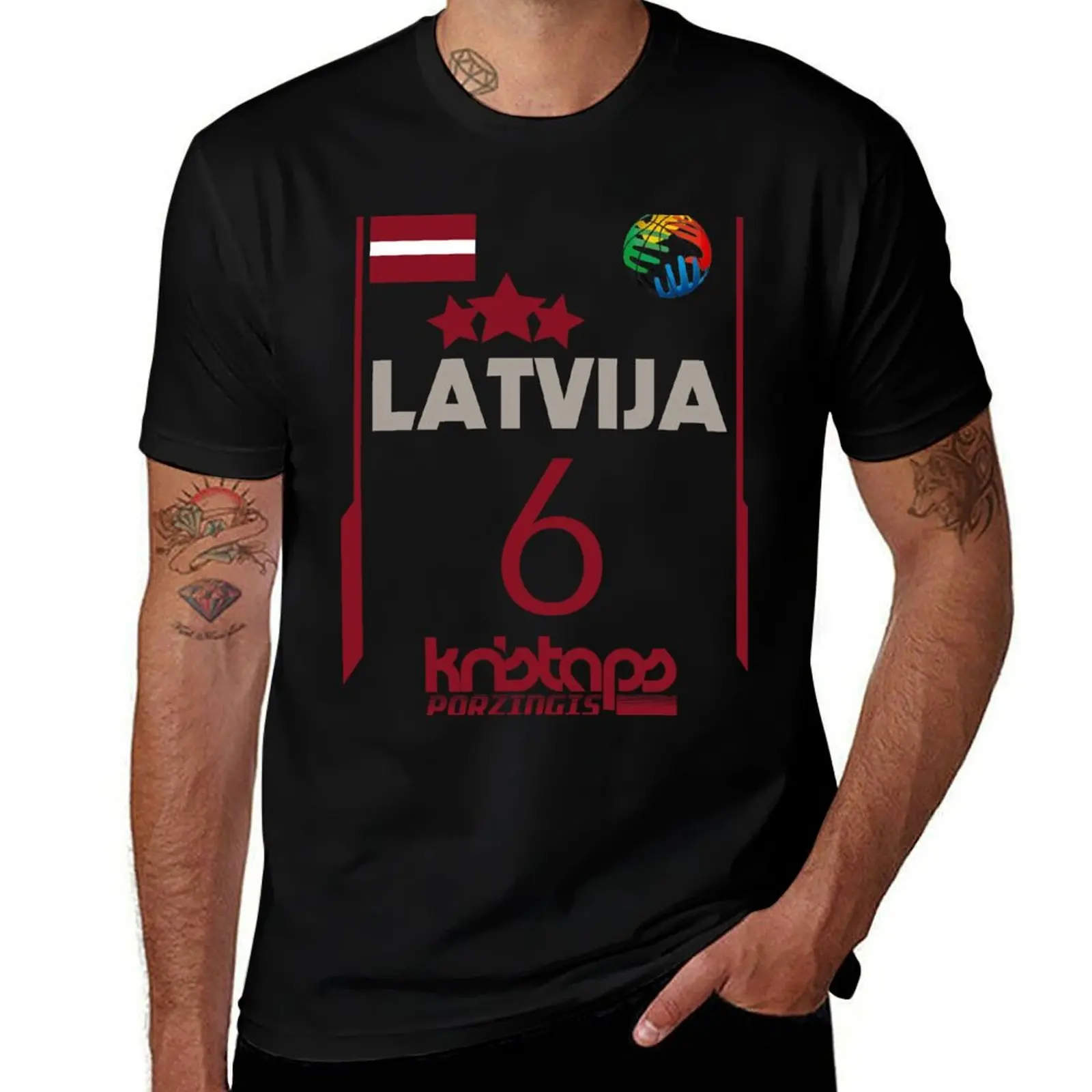 Latvia Style Porzingis man Kristaps t T-Shirt Basketball shirt shirts Retro Euro t quality Design high cotton luxury
Latvia Style Porzingis man Kristaps t T-Shirt Basketball shirt shirts Retro Euro t quality Design high cotton luxury