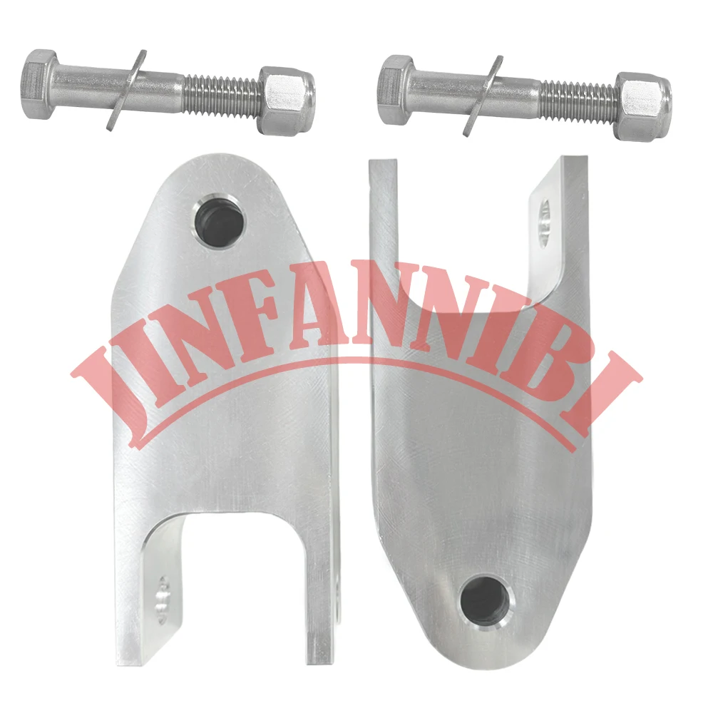 For 3" to 5" Lift Ford F150 F250 F350 1980-2011 2012 2013 2014 2015 2016 Billet Rear Shock Extenders Brackets
For 3" to 5" Lift Ford F150 F250 F350 1980-2011 2012 2013 2014 2015 2016 Billet Rear Shock Extenders Brackets