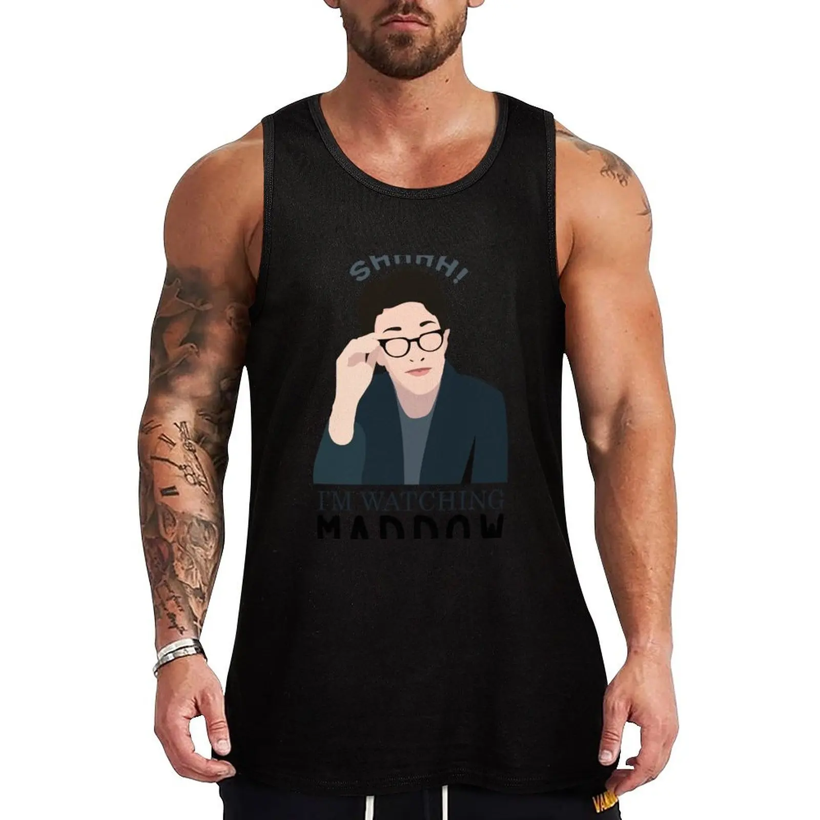Shh! I'm watching Maddow! Tank Top Street Style Casual Tank Top Urban Sleeveless Top
Shh! I'm watching Maddow! Tank Top Street Style Casual Tank Top Urban Sleeveless Top