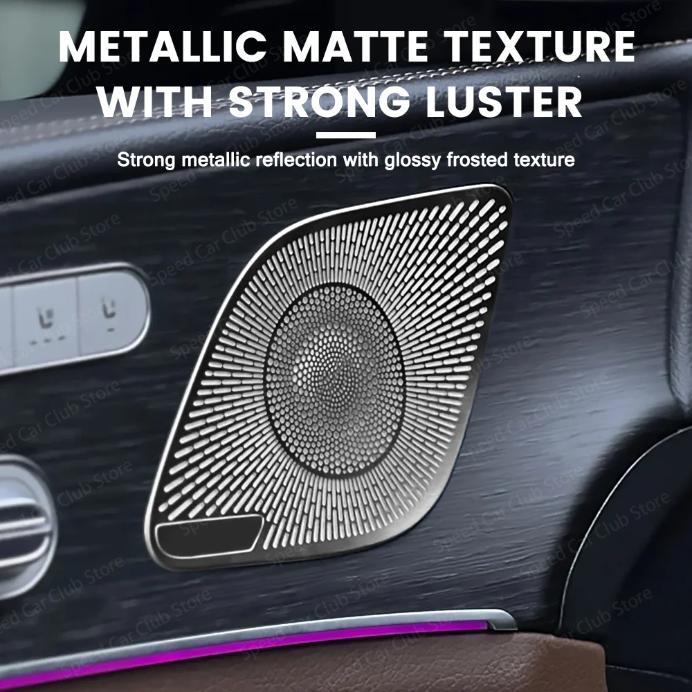 No Light Audio Speaker Door Loudspeaker Panel Cover Trim for Mercedes Benz W167 GLE GLS - Vehicle Interior Accessory
No Light Audio Speaker Door Loudspeaker Panel Cover Trim for Mercedes Benz W167 GLE GLS - Vehicle Interior Accessory