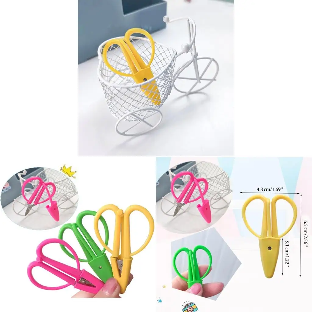 Small Student Craft Scissors Household Trimmer Scissors Useful Detail Shears Embroidery Scissors for Home Office School
Small Student Craft Scissors Household Trimmer Scissors Useful Detail Shears Embroidery Scissors for Home Office School