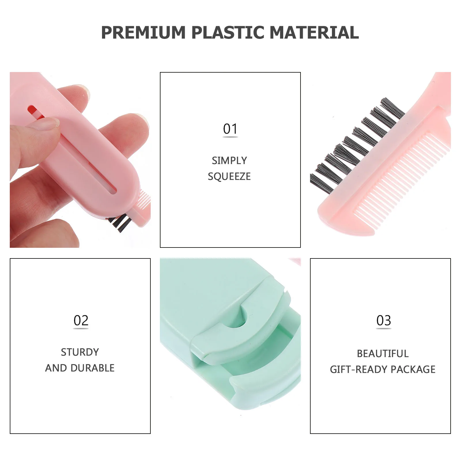 2pcs Curler For All Eye Shapes Long Lasting Lash Curls False Eyelash Assistant Mini Travel Curlers Makeup Supplies Lash Curling
2pcs Curler For All Eye Shapes Long Lasting Lash Curls False Eyelash Assistant Mini Travel Curlers Makeup Supplies Lash Curling