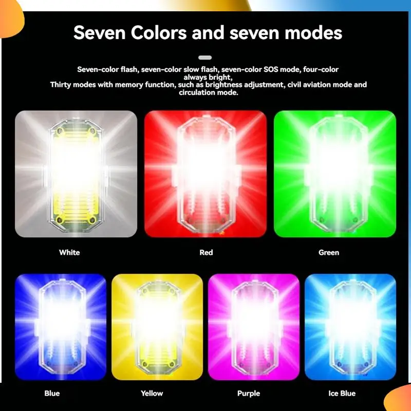 B48A Wireless LED Drone Strobe Light For Motorcycle Car Bike 2.4G Remote Control Flash Warning Light Signal Light
B48A Wireless LED Drone Strobe Light For Motorcycle Car Bike 2.4G Remote Control Flash Warning Light Signal Light