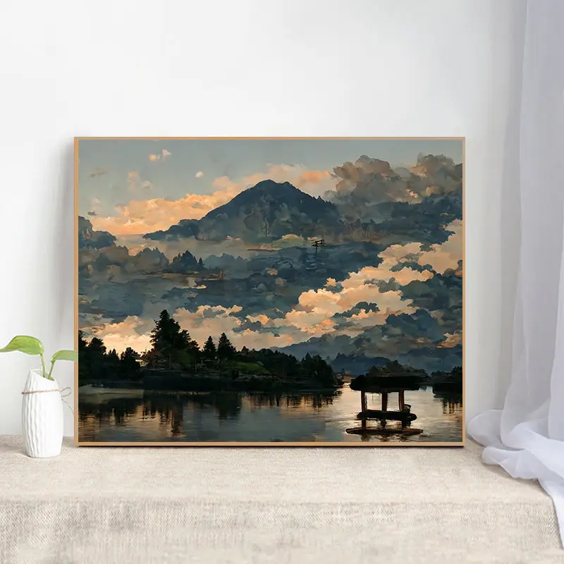 4723051Digital oil painting living room decorative painting sofa background wall hanging painting
4723051Digital oil painting living room decorative painting sofa background wall hanging painting