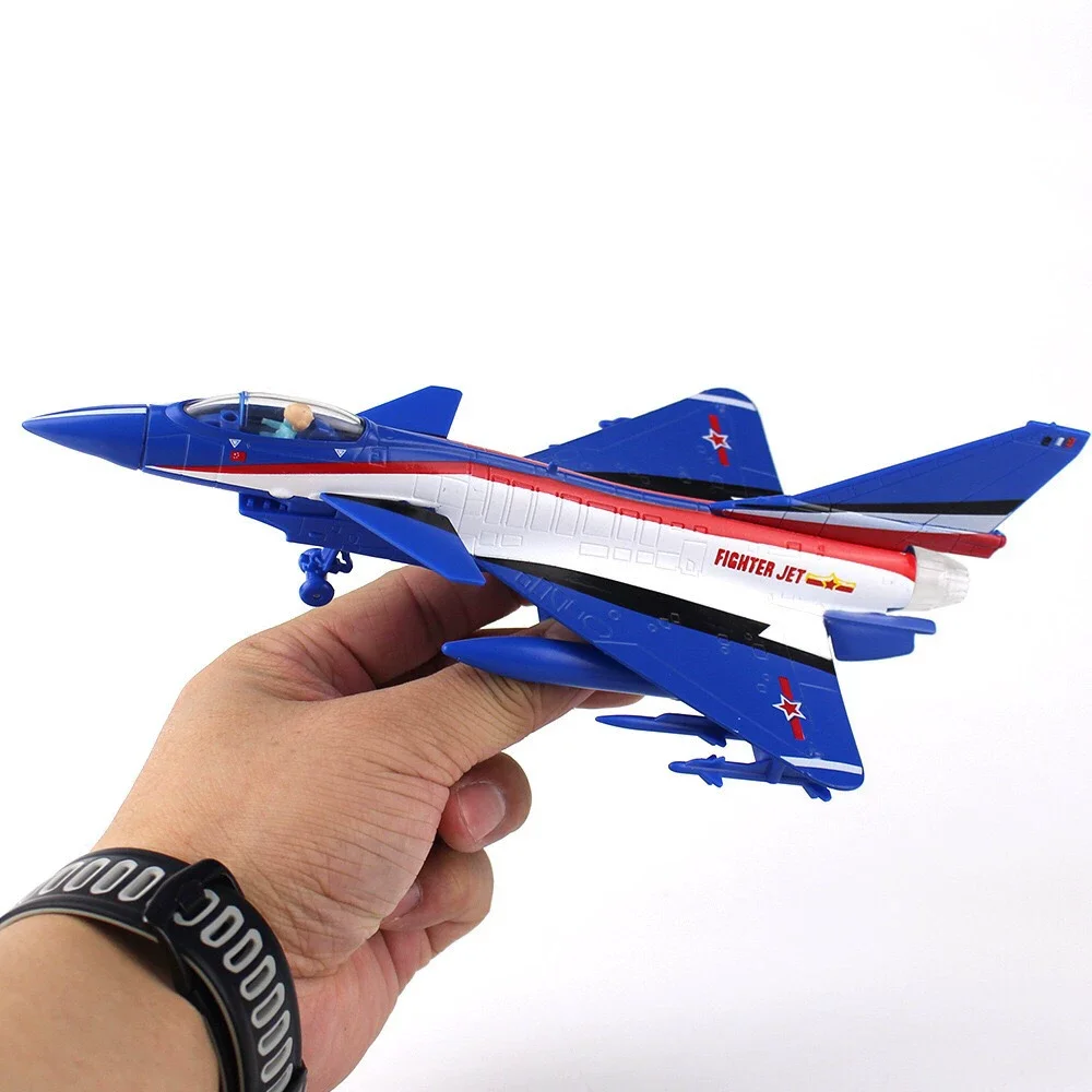 J-10 Fighter JET Alloy Model Acoustooptic Return Force Aviation Military Aircraft Model Toy Ornament Gift
J-10 Fighter JET Alloy Model Acoustooptic Return Force Aviation Military Aircraft Model Toy Ornament Gift