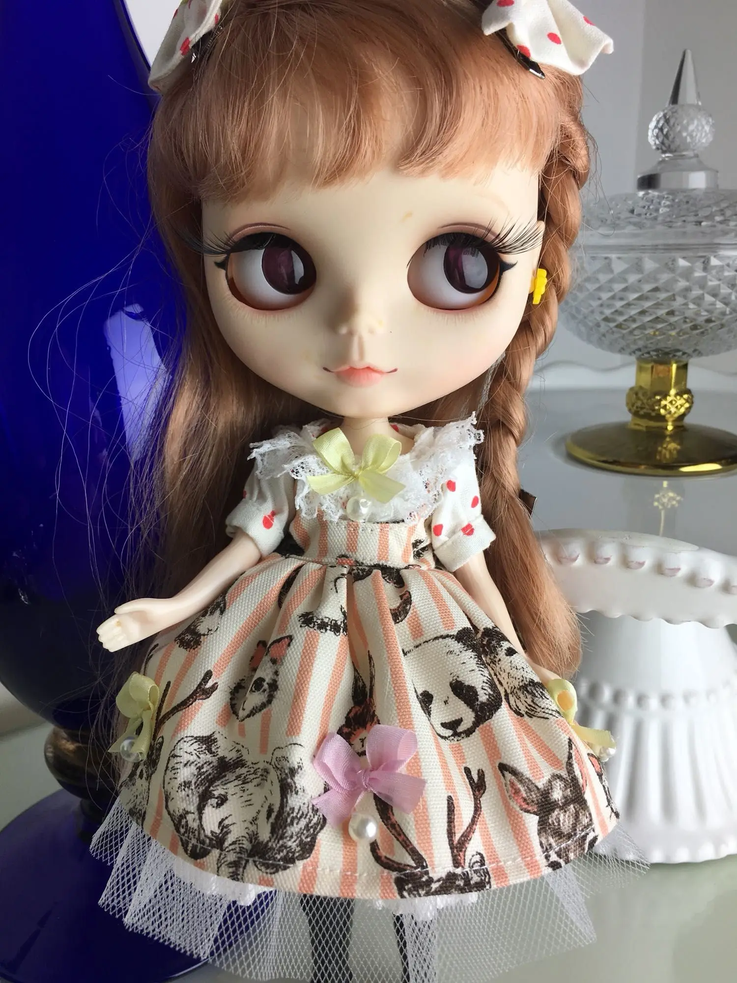 Детское домашнее платье с животными, 30 см, bjd, игрушечная ткань (подходит для Pullip,Ob24, Licca)
Детское домашнее платье с животными, 30 см, bjd, игрушечная ткань (подходит для Pullip,Ob24, Licca)