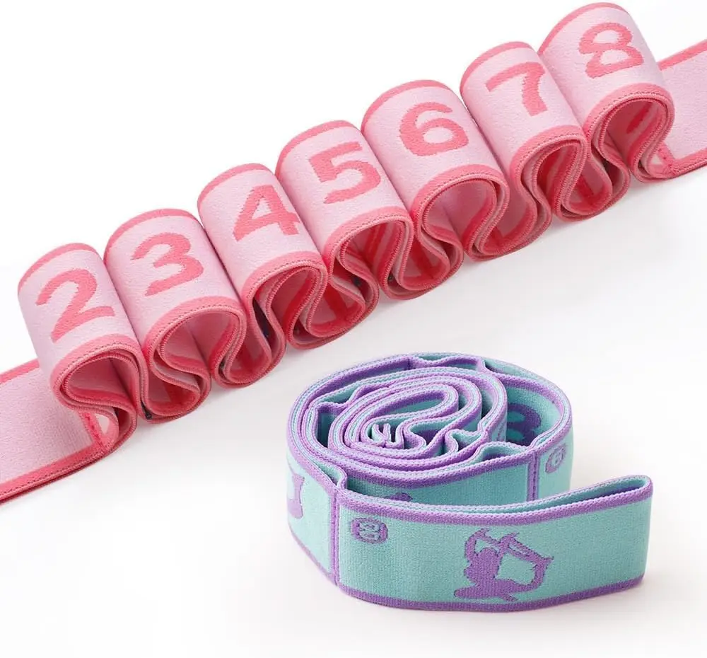 8-Loop Adjustable Kids Stretching Strap for Dance, Ballet, Yoga, Gymnastics, Flexibility Training
8-Loop Adjustable Kids Stretching Strap for Dance, Ballet, Yoga, Gymnastics, Flexibility Training