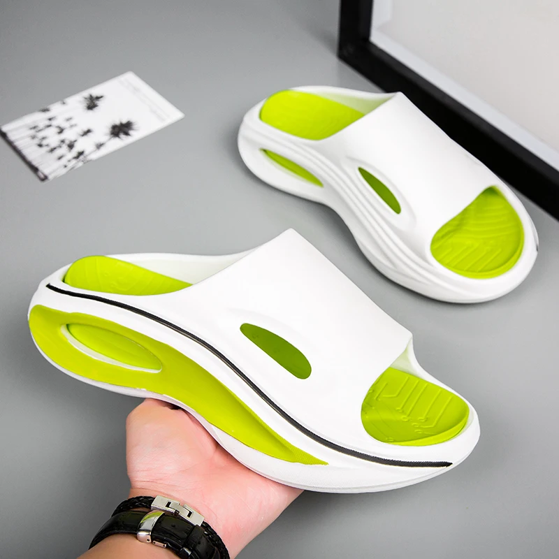 Новые мужские повседневные пляжные шлепанцы 2026 года, летние роскошные мягкие спортивные сандалии унисекс из ЭВА с полым дизайном, женские туфли на платформе, Zapatos Hombre
Новые мужские повседневные пляжные шлепанцы 2026 года, летние роскошные мягкие спортивные сандалии унисекс из ЭВА с полым дизайном, женские туфли на платформе, Zapatos Hombre