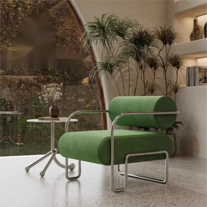 X&D Traditional Style Designer Hotel Homestay Light Luxury Reception Chair Stainless Steel Creative Leisure Bauhaus Single Sofa
X&D Traditional Style Designer Hotel Homestay Light Luxury Reception Chair Stainless Steel Creative Leisure Bauhaus Single Sofa