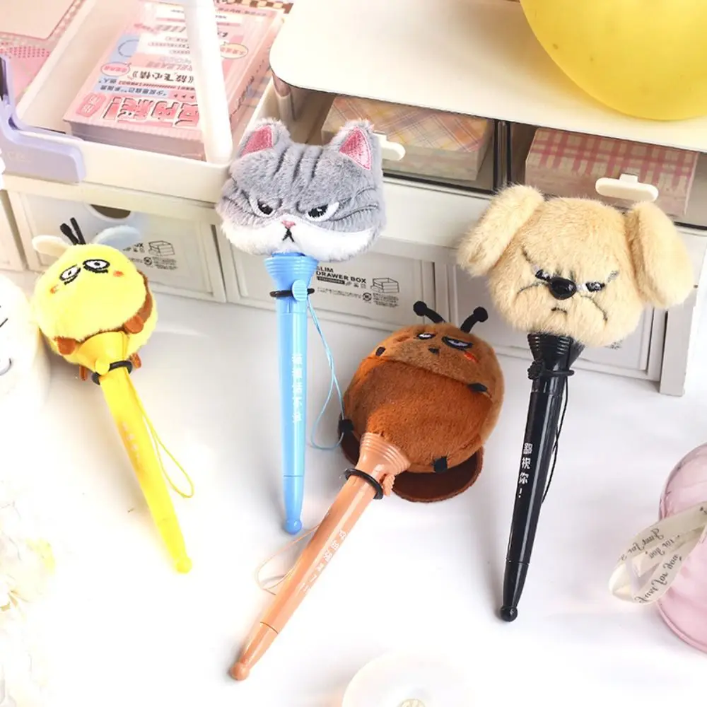 Creative Plush Bouncing Pen Cartoon Funny Cat Dog Ballpoint Pen Unique Signing Pencil School Office Stationery
Creative Plush Bouncing Pen Cartoon Funny Cat Dog Ballpoint Pen Unique Signing Pencil School Office Stationery