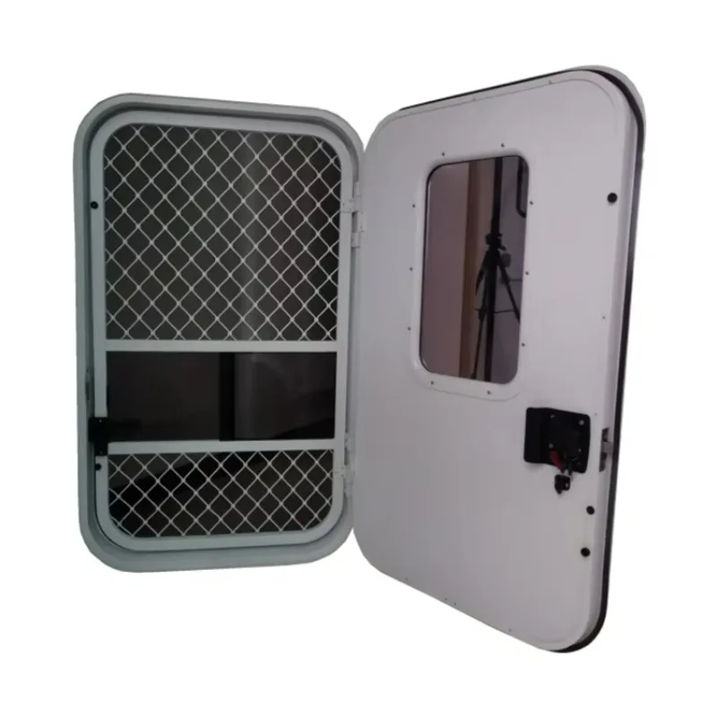 25.6*35.4inch Aluminum Alloy Frame Single-point Lock Door For RV Motorhome Caravan Camper Campervan Trailer
25.6*35.4inch Aluminum Alloy Frame Single-point Lock Door For RV Motorhome Caravan Camper Campervan Trailer