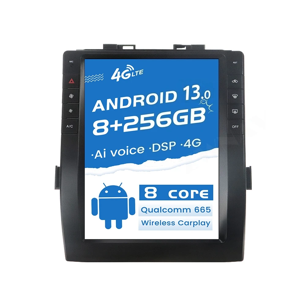 12.1 inch Android 13.0 8+2566GB For Toyota Alphard A30 2015 - 2020 Touch Screen Car Radio unit Stereo Receiver Multimedia Player
12.1 inch Android 13.0 8+2566GB For Toyota Alphard A30 2015 - 2020 Touch Screen Car Radio unit Stereo Receiver Multimedia Player