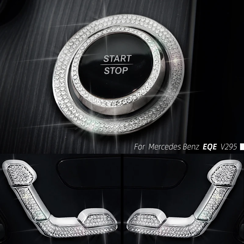 For Mercedes-Benz EQE V295 Sedam EQE SUV EQE350 EQE500 Series Car Interior Steering Wheel Air Outlet Diamond Decoration
For Mercedes-Benz EQE V295 Sedam EQE SUV EQE350 EQE500 Series Car Interior Steering Wheel Air Outlet Diamond Decoration