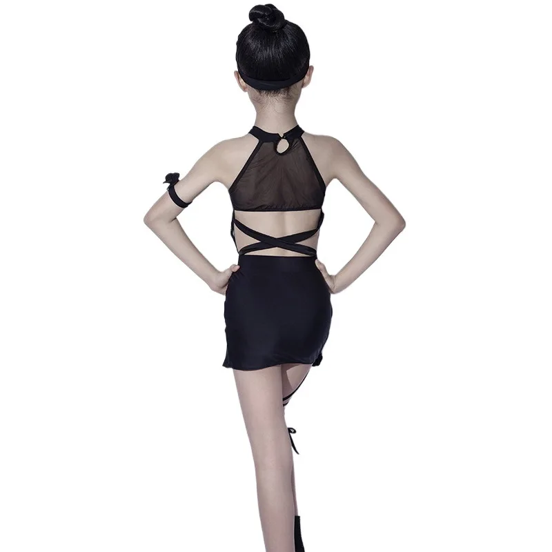ballroom latin Lace Mesh bandage top skirt girls kids american dance rumba cha cha samba tango costume competition practice wear
ballroom latin Lace Mesh bandage top skirt girls kids american dance rumba cha cha samba tango costume competition practice wear