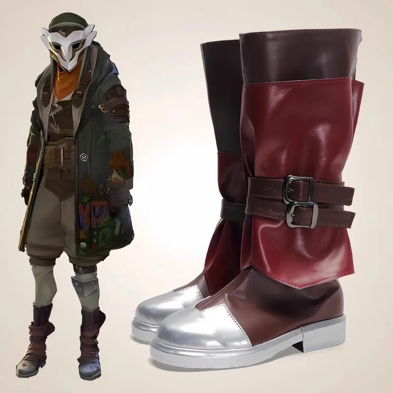 Game LOL Arcane Ekko Cosplay Shoes Boots Halloween Cosplay Costume Accessory Halloween Party Role Play Prop
Game LOL Arcane Ekko Cosplay Shoes Boots Halloween Cosplay Costume Accessory Halloween Party Role Play Prop