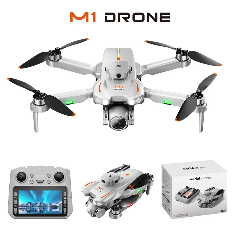 New M1 Drone 20Min Factory HD Real-time Aerial Photography Remote Control 4.5" Screen Control Obstacle Avoidance 4 Axis Aircraft
New M1 Drone 20Min Factory HD Real-time Aerial Photography Remote Control 4.5" Screen Control Obstacle Avoidance 4 Axis Aircraft