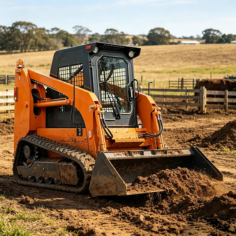 Professional Ride-on Skid Steer Loader Multi-functional Compact Wheel Loader for Construction Garden and Farm Work Use
Professional Ride-on Skid Steer Loader Multi-functional Compact Wheel Loader for Construction Garden and Farm Work Use