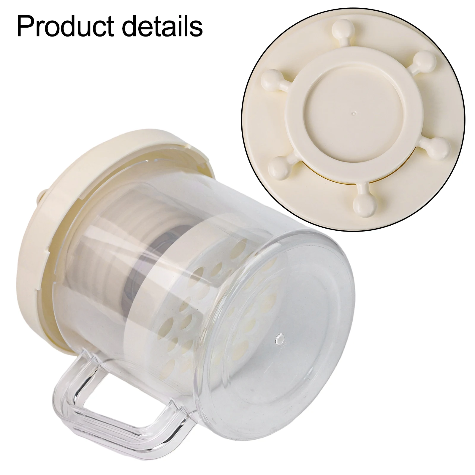 Yogurt Strainer Creamy Whey Separator Pressure Filtration With Lid Fine Mesh For Creating Cheese Soy Milk DIY Tool
Yogurt Strainer Creamy Whey Separator Pressure Filtration With Lid Fine Mesh For Creating Cheese Soy Milk DIY Tool