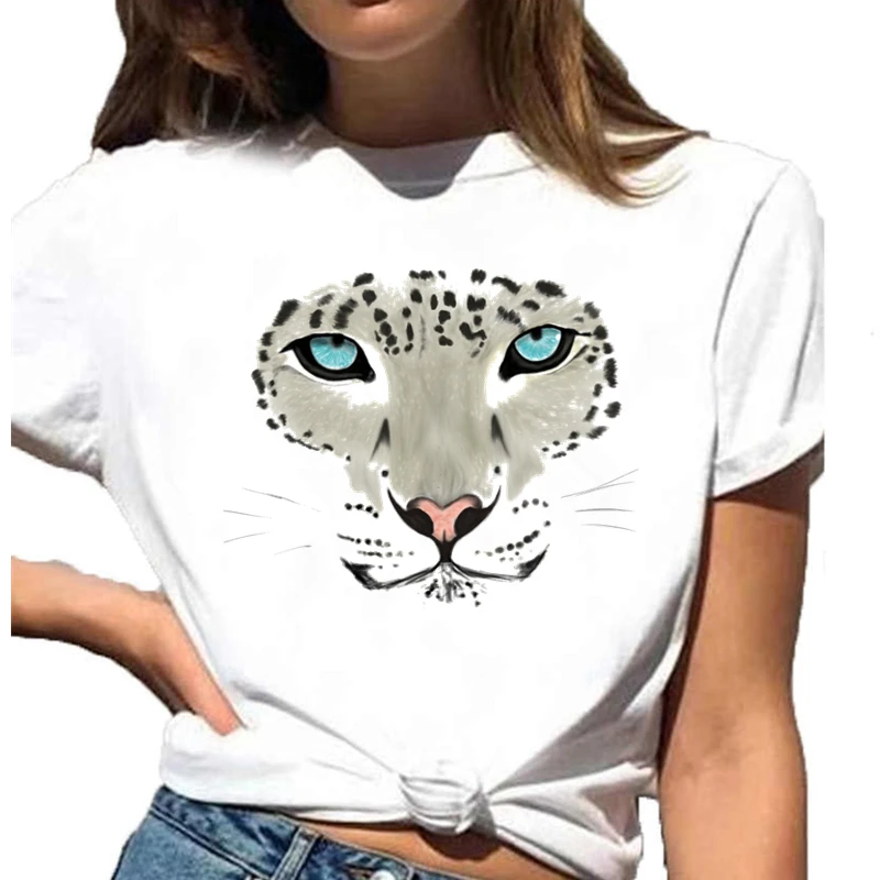 Scary leopard face Graphic Print Women t-shirts Plus Size Summer Short Sleeve O-Neck Tee Shirt HH1857
Scary leopard face Graphic Print Women t-shirts Plus Size Summer Short Sleeve O-Neck Tee Shirt HH1857