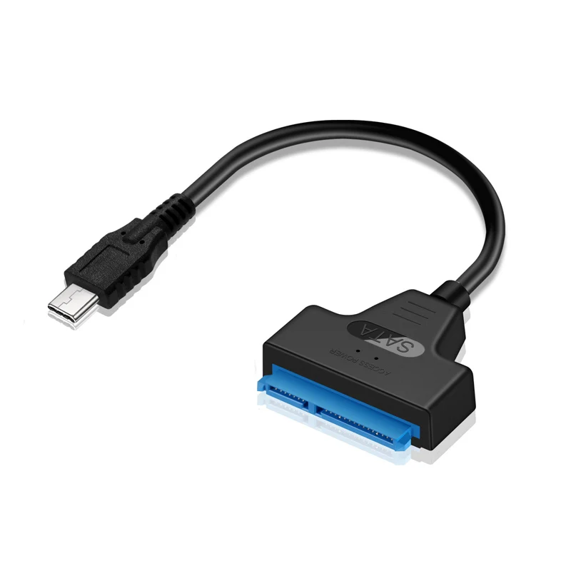 USB 3.1 Type C SATA Cables Converter Male to 2.5'' HDD/SSD Drive Wire Adapter Wired Convert For HDTV Laptop Android Smartphone
USB 3.1 Type C SATA Cables Converter Male to 2.5'' HDD/SSD Drive Wire Adapter Wired Convert For HDTV Laptop Android Smartphone
