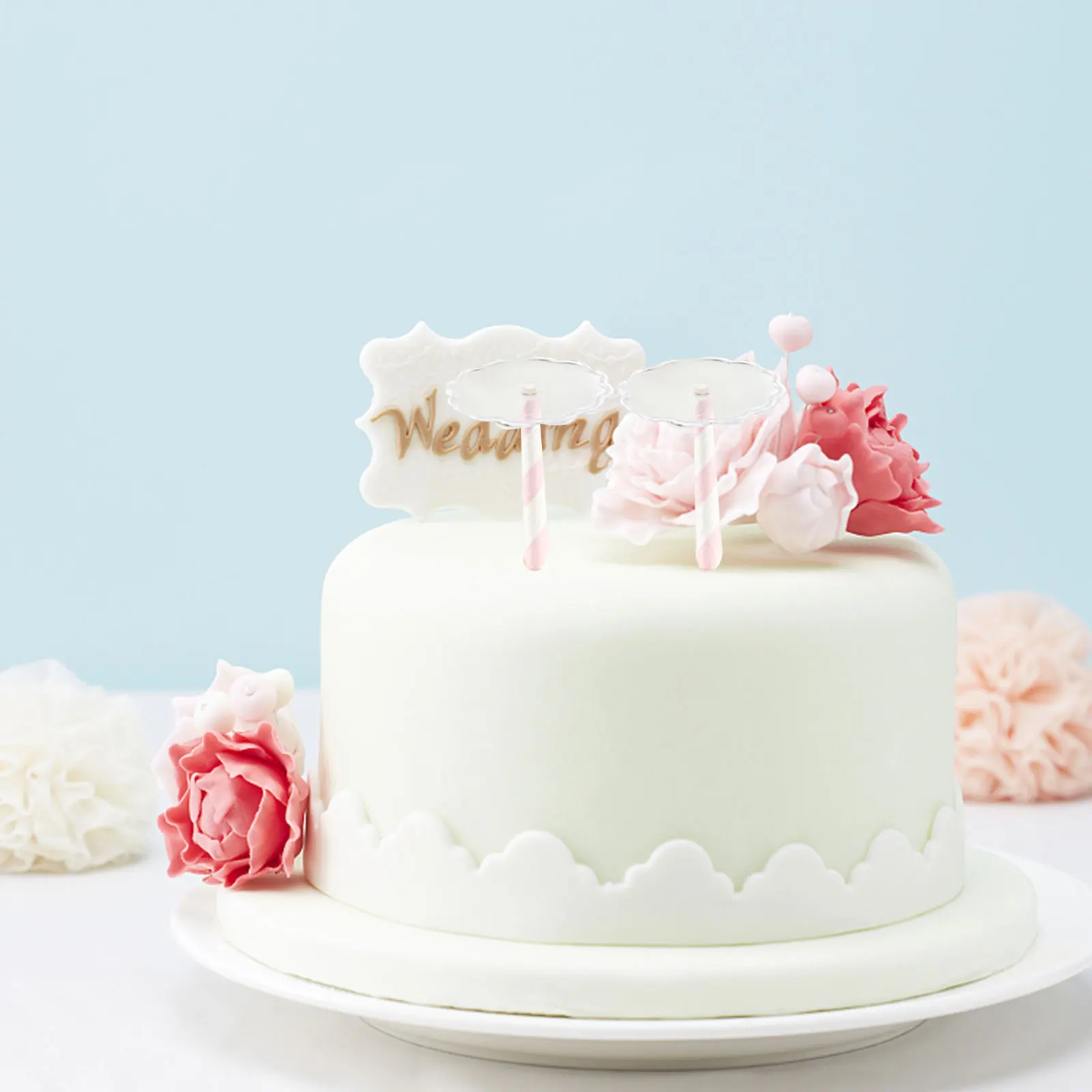 100 Pcs Snowflake Base Cake Decorating Tools Stands Manicure Equipment Lifters Bakery Decoration Nails Plastic Accessories
100 Pcs Snowflake Base Cake Decorating Tools Stands Manicure Equipment Lifters Bakery Decoration Nails Plastic Accessories
