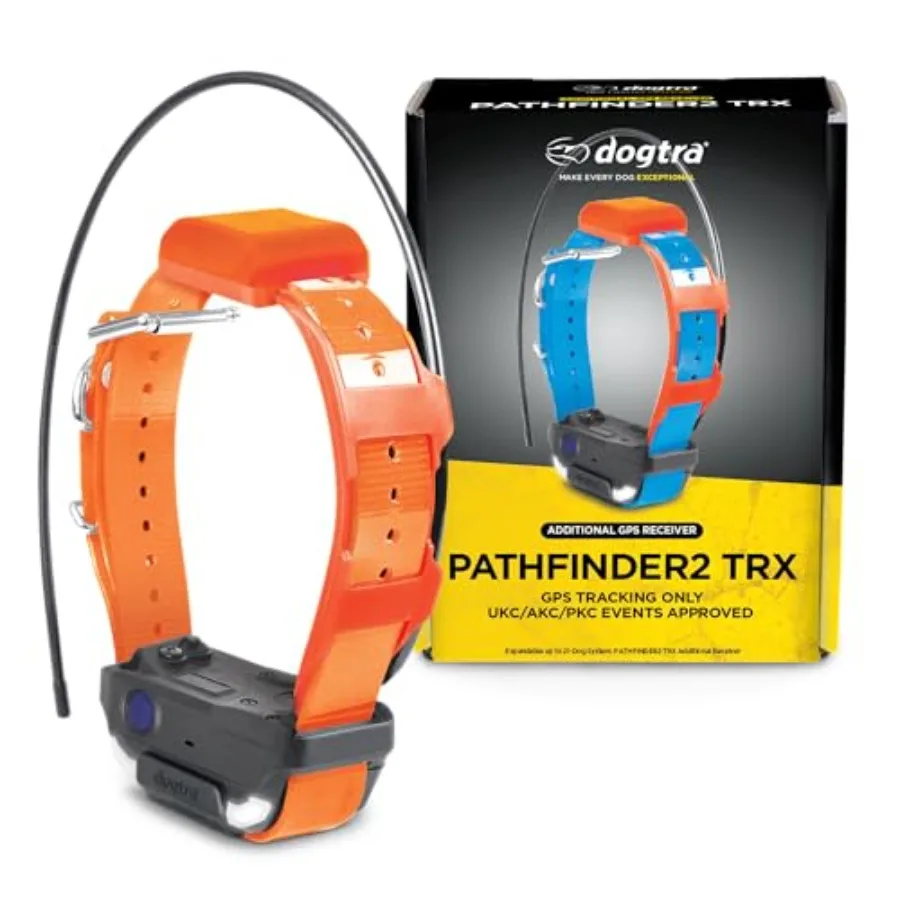 Pathfinder 2 TRX Additional Receiver Only Dog GPS Tracker LED Light Orange Collar SmartWatch Compatible Rechargeable Waterproof
Pathfinder 2 TRX Additional Receiver Only Dog GPS Tracker LED Light Orange Collar SmartWatch Compatible Rechargeable Waterproof