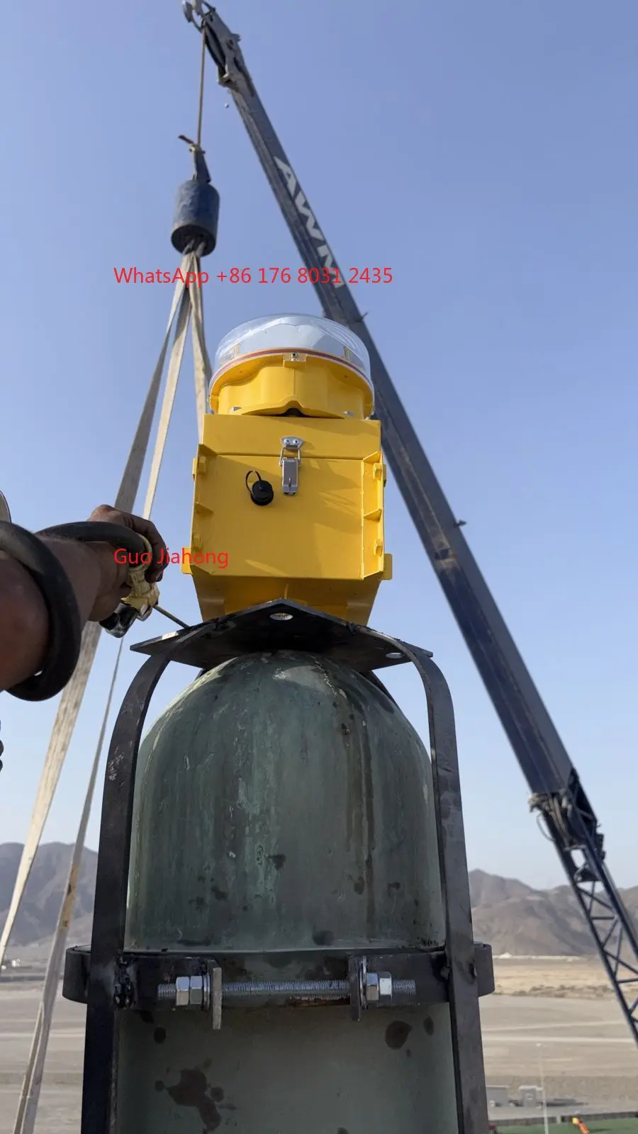 No External Wiring Ideal for Remote or Hard-to-access Areas Solar Powered Medium Aviation Obstruction Light Mark Towers Cranes
No External Wiring Ideal for Remote or Hard-to-access Areas Solar Powered Medium Aviation Obstruction Light Mark Towers Cranes