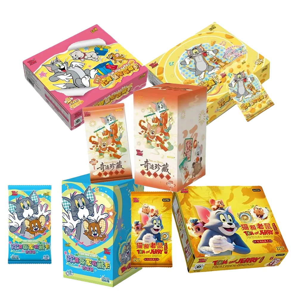 Official KAYOU Tom & Jerry Complete Series Collection Cards Ultra Rare Foil Trading Cards Classic Cartoon Gift for Collectors
Official KAYOU Tom & Jerry Complete Series Collection Cards Ultra Rare Foil Trading Cards Classic Cartoon Gift for Collectors