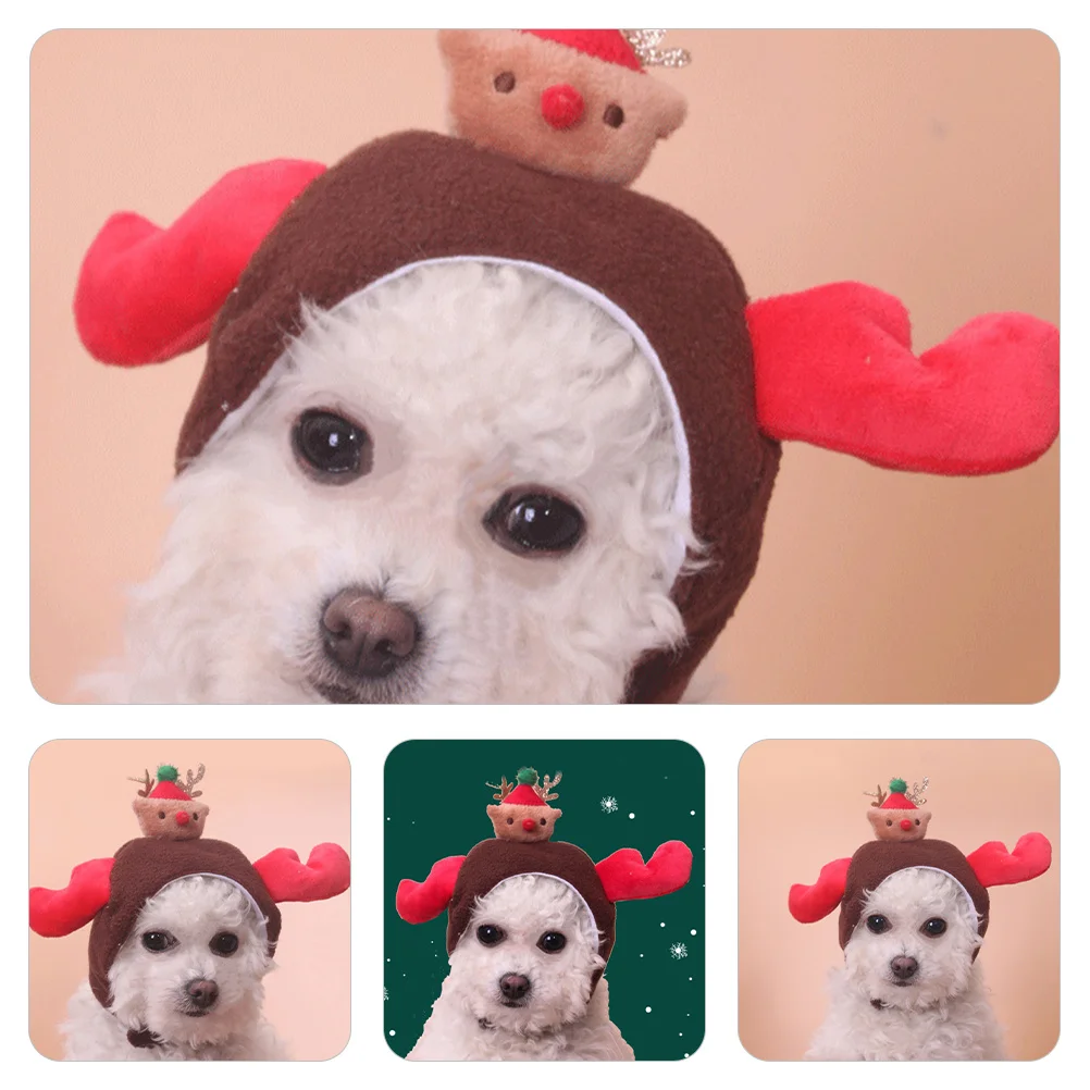 Pet Hat For Dogs Cats Cartoon Headwear Decorative Puppy Cap Comfortable Festival Christmas Party Costume Accessory
Pet Hat For Dogs Cats Cartoon Headwear Decorative Puppy Cap Comfortable Festival Christmas Party Costume Accessory