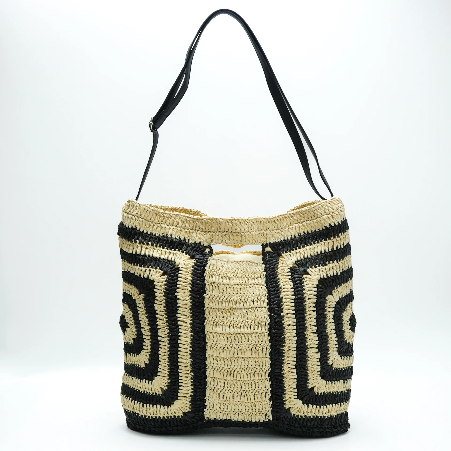 Summer Striped Beach Bag Tote Women's Bags Bohemian Woven Shoulder Bag Travel Straw Bags NEW Paper Shopper Purses and Handbags
Summer Striped Beach Bag Tote Women's Bags Bohemian Woven Shoulder Bag Travel Straw Bags NEW Paper Shopper Purses and Handbags