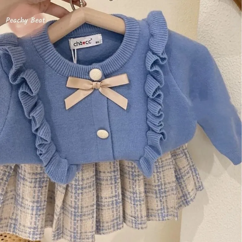 Baby Girl Princess Clothes Set Bow Sweatshirt+Skirt Infant Toddler Child Clothing Suit Party Birthday Autumn Baby Clothes 1-10Y
Baby Girl Princess Clothes Set Bow Sweatshirt+Skirt Infant Toddler Child Clothing Suit Party Birthday Autumn Baby Clothes 1-10Y