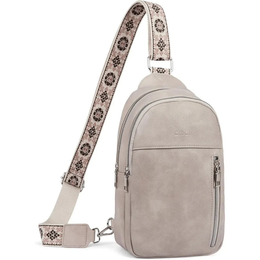 CLUCI Cross Body Bag Large Sling Bag for Women Leather Sling Backpack Fanny Pack Chest Bag for Travel Hiking
CLUCI Cross Body Bag Large Sling Bag for Women Leather Sling Backpack Fanny Pack Chest Bag for Travel Hiking