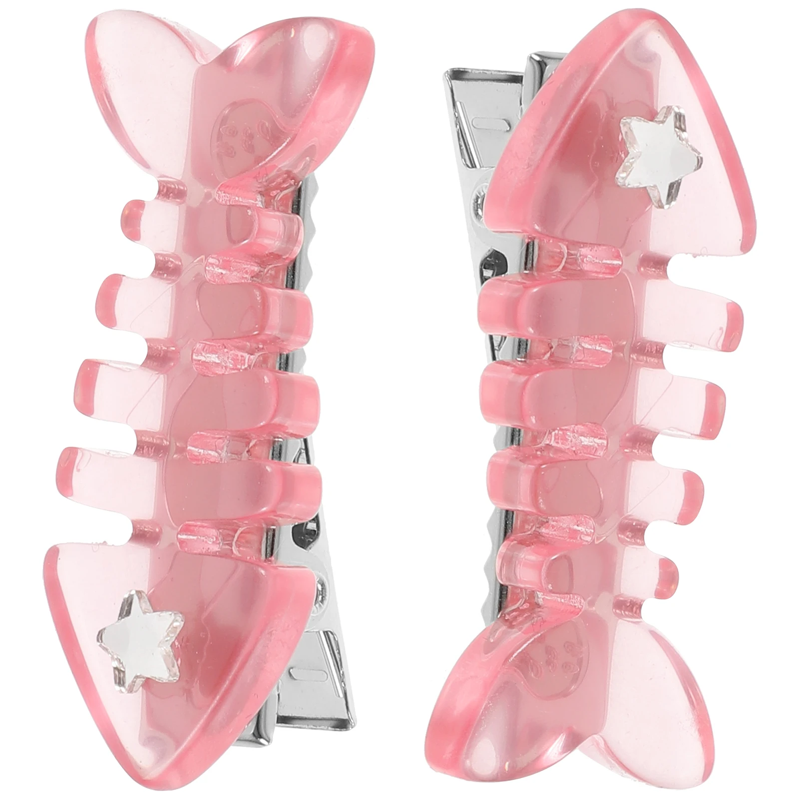 2Pcs Fishbone Hairpin Creative Claw Clips Duckbill Accessories Pink Decoration Girls Hairpins Women Hair Clips
2Pcs Fishbone Hairpin Creative Claw Clips Duckbill Accessories Pink Decoration Girls Hairpins Women Hair Clips