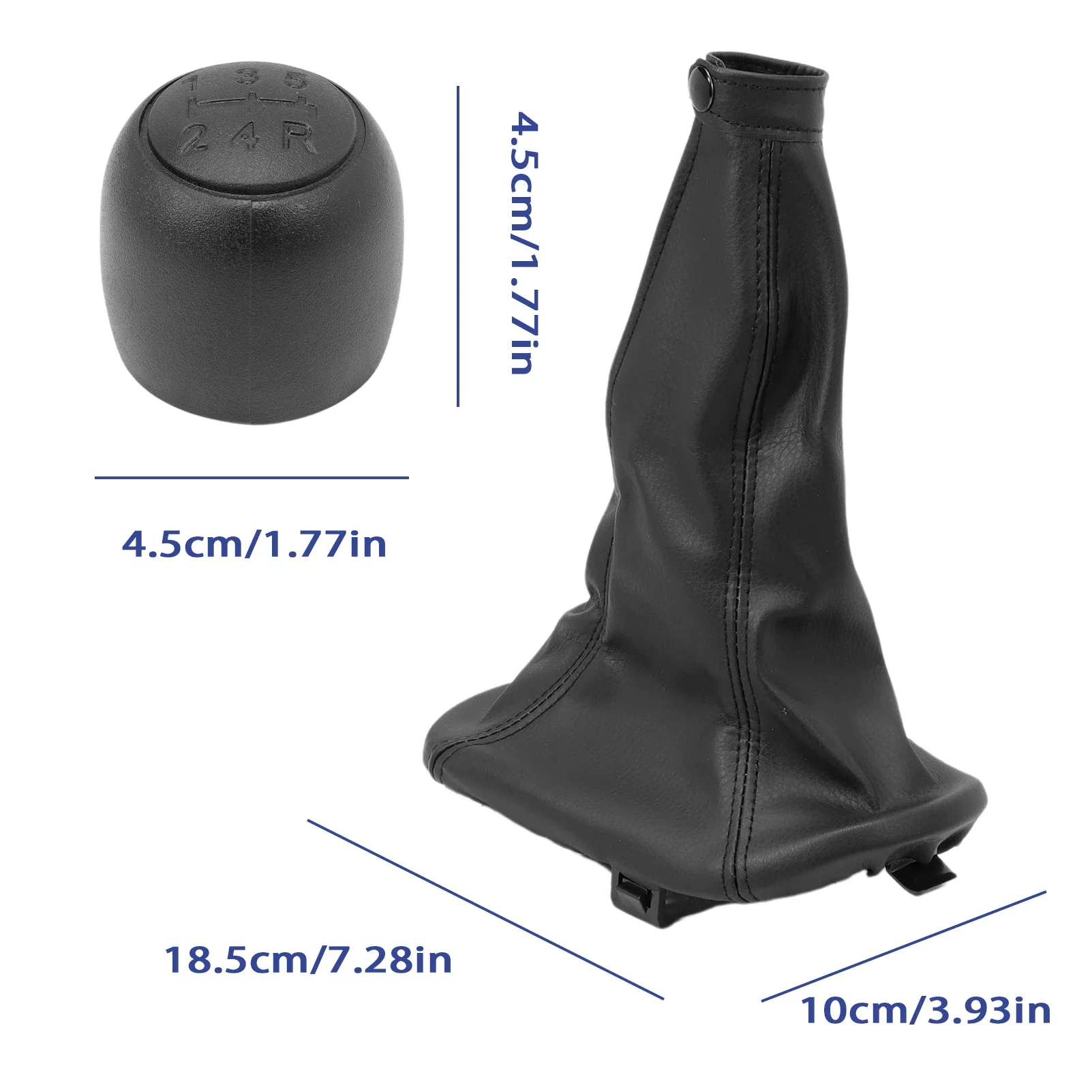 5 Speed Gear Shift Knob Lever Shifter Gaiter Boot Cover 735249804 Compatible with Fiat 600 Seicento 1998-2010
5 Speed Gear Shift Knob Lever Shifter Gaiter Boot Cover 735249804 Compatible with Fiat 600 Seicento 1998-2010