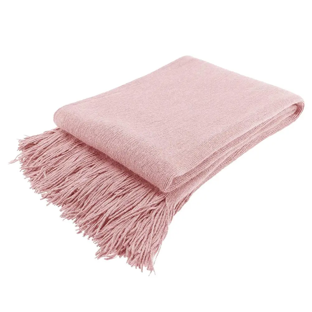 Stylish Solid Color Fringed Sofa Blanket Nordic Style Knitting Bedside Throw Cozy Warm Living Room Travel Cover Eco Friendly All
Stylish Solid Color Fringed Sofa Blanket Nordic Style Knitting Bedside Throw Cozy Warm Living Room Travel Cover Eco Friendly All
