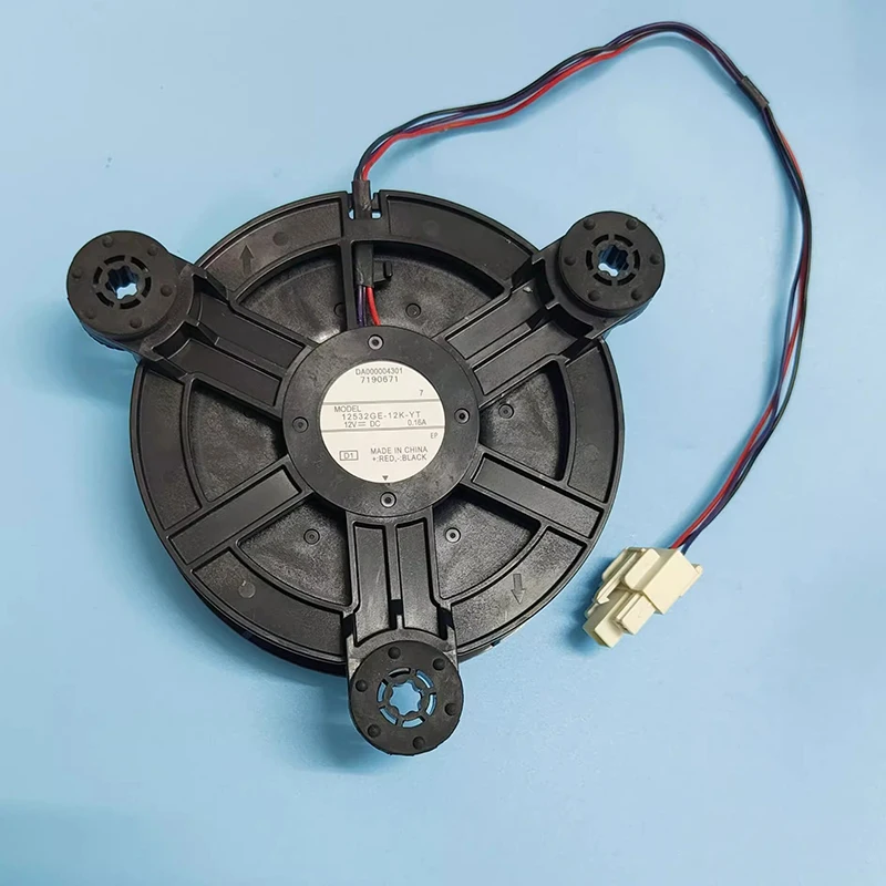 12V DC 0.16A 12532GE-12K-YT Replacement Cooling Double ball silent Fan Refrigerator Freezer Repair Parts
12V DC 0.16A 12532GE-12K-YT Replacement Cooling Double ball silent Fan Refrigerator Freezer Repair Parts