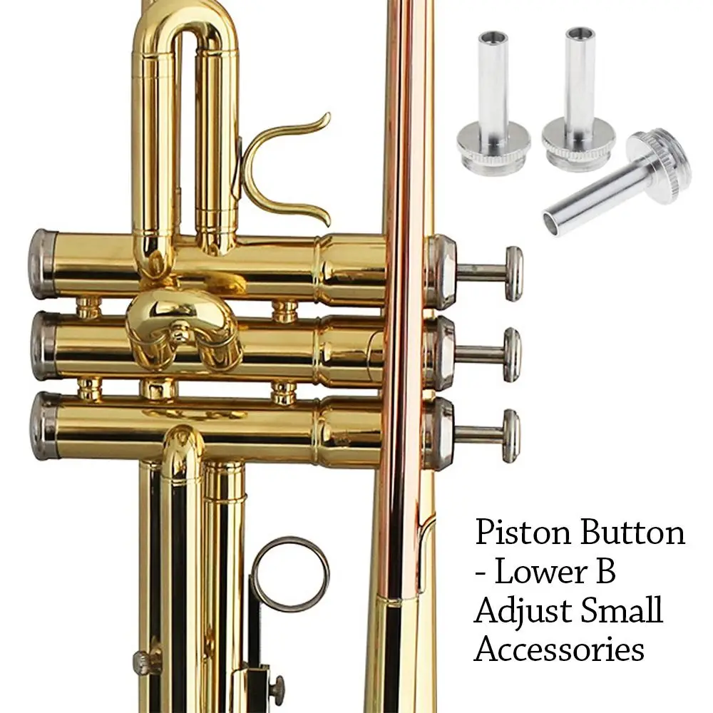 New Metal Trumpet Connecting Rod Keys Replacement Keys for Trumpet Instrument Button Screws Screw Piston for Trumpet Trumpet
New Metal Trumpet Connecting Rod Keys Replacement Keys for Trumpet Instrument Button Screws Screw Piston for Trumpet Trumpet