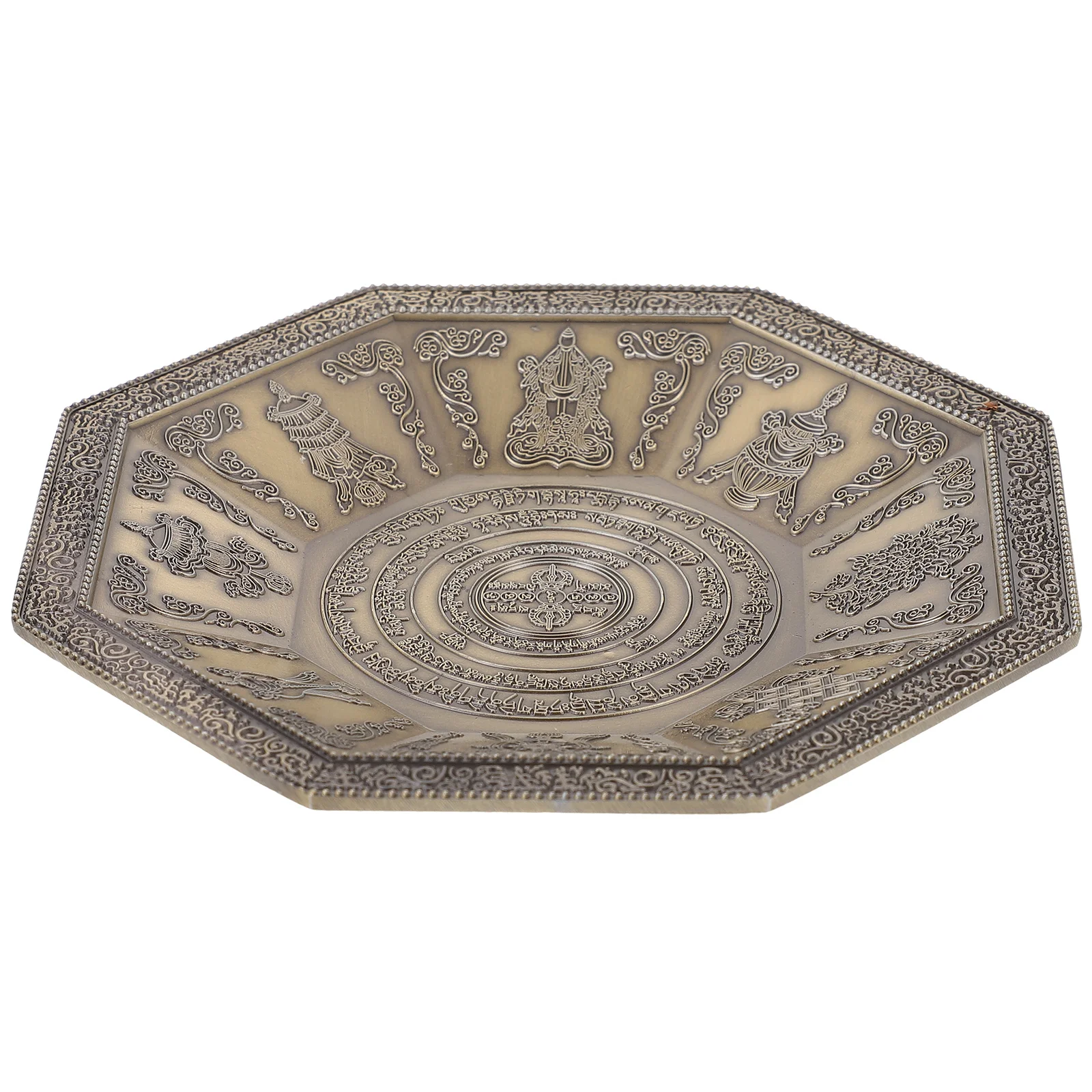 Alloy Incense Ash Container Temple Dish Fire Tribute Worship Tray Retro Design Metal Offering Plate Metal Tray
Alloy Incense Ash Container Temple Dish Fire Tribute Worship Tray Retro Design Metal Offering Plate Metal Tray