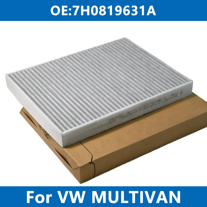 Car Cabin Air Filter Conditioner 7H0819631A For VW AMAROK CALIFORNIA T5 T6 Camper MULTIVAN TOUAREG TRANSPORTER 2.0 2.5 3.0 3.2 T
Car Cabin Air Filter Conditioner 7H0819631A For VW AMAROK CALIFORNIA T5 T6 Camper MULTIVAN TOUAREG TRANSPORTER 2.0 2.5 3.0 3.2 T