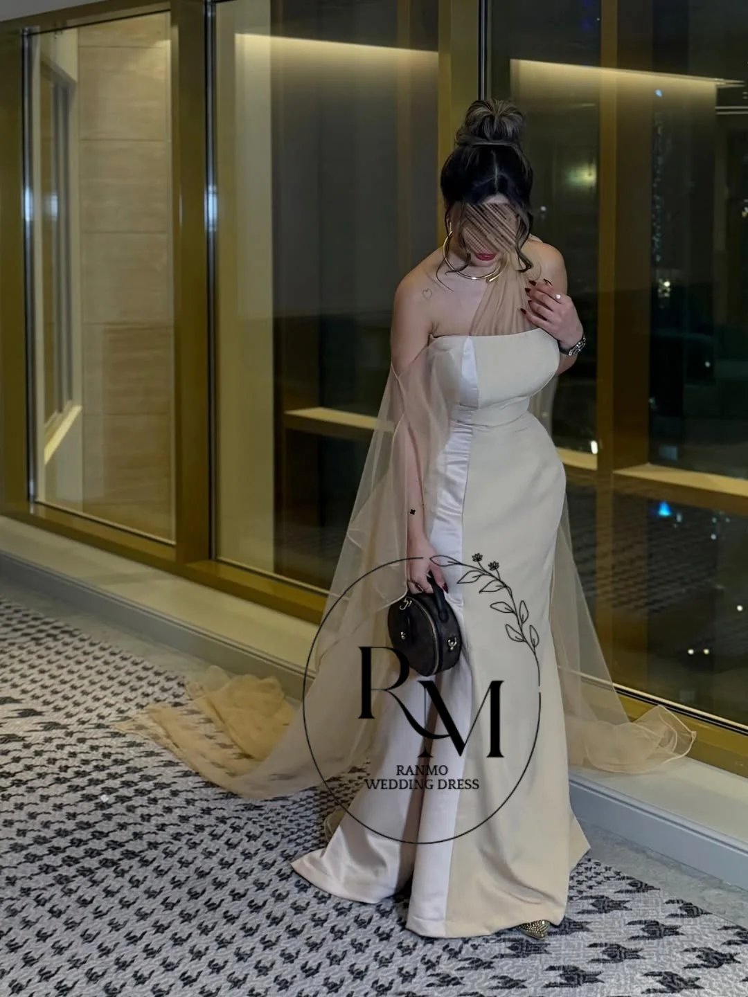 Ranmo Fashion Evening Dresses with Shawl Elegant Mermaid Prom Dress Satin Party Formal Dress شارون سعيد 2026 Customized
Ranmo Fashion Evening Dresses with Shawl Elegant Mermaid Prom Dress Satin Party Formal Dress شارون سعيد 2026 Customized