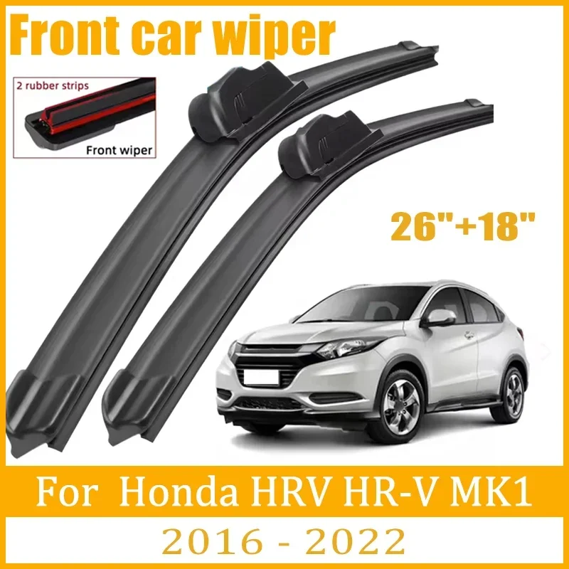 For Honda HRV HR-V MK1 2016 - 2022 2017 2018 Wiper Front Wiper Blades Windshield Windscreen Window Brush 26"+18"Car Accessories
For Honda HRV HR-V MK1 2016 - 2022 2017 2018 Wiper Front Wiper Blades Windshield Windscreen Window Brush 26"+18"Car Accessories