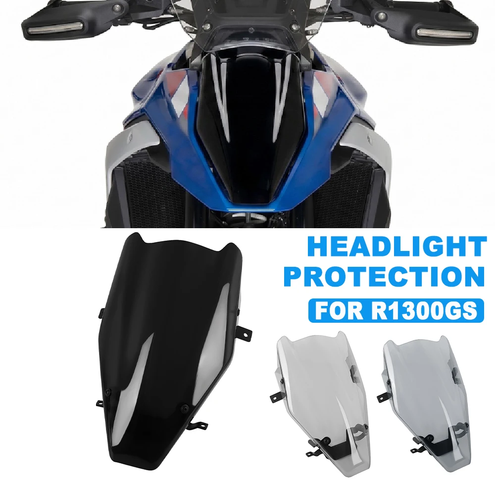Motorcycle Headlight Protector For BMW R1300GS R1300 GS R 1300 GS R 1300GS 2023-2025 2026 Head Light Guard Cover Protection