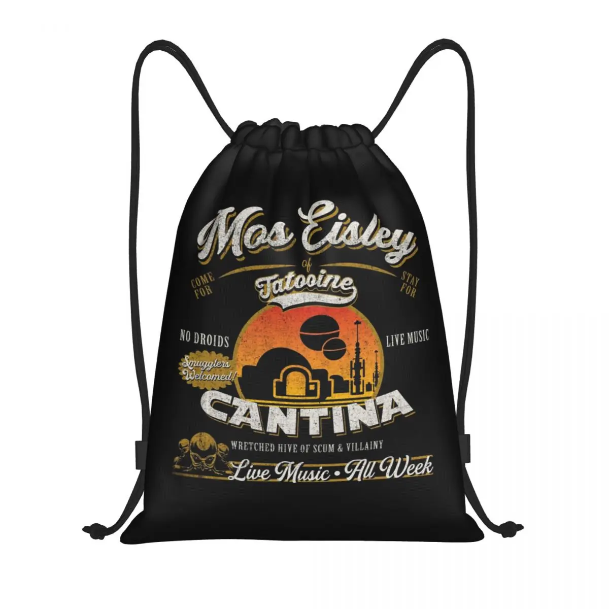 Рюкзаки Mos Eisley Cantina Tatooine Dks: модные сумки-мешки на шнурке, сумки для обуви, сумки для книг, для путешествий и студентов
Рюкзаки Mos Eisley Cantina Tatooine Dks: модные сумки-мешки на шнурке, сумки для обуви, сумки для книг, для путешествий и студентов