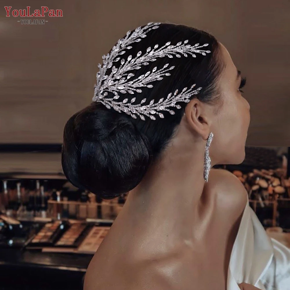 YouLaPan Luxury Rhinestone Bride Hair Comb Women Hair Pieces Handmade Wedding Bridesmaid Headpieces Hair Accessories HP498
YouLaPan Luxury Rhinestone Bride Hair Comb Women Hair Pieces Handmade Wedding Bridesmaid Headpieces Hair Accessories HP498