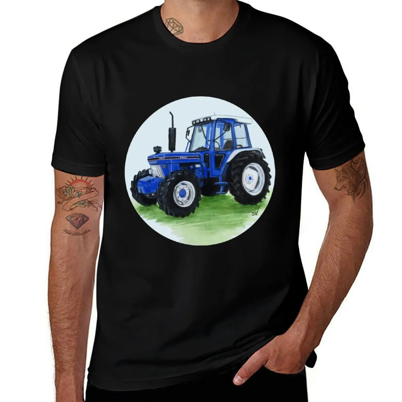 Blue Classic Tractor T-Shirt man t shirts for men t shirt for man 100 percent cotton T-Shirt
Blue Classic Tractor T-Shirt man t shirts for men t shirt for man 100 percent cotton T-Shirt